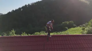 The Complete Story Of A Mountain Rooftop Chimney Repair Captured Through Stunning Drone Footage